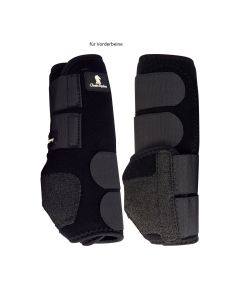 US-Hippopren-Gamaschen, Gr. XL für Vorderbeine, Classic Equine,schwarz
