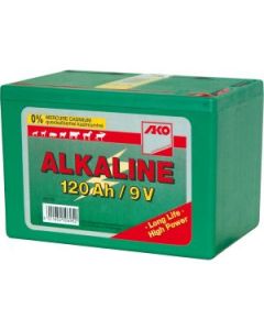 Alkaline-Batterie 9V/120 Ah