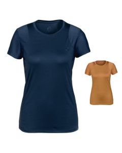 Cheval de Luxe Funktions-T-Shirt mit Mesh-Ärmeln