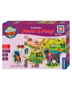 WAS IST WAS Junior Puzzle Pferde & Ponys