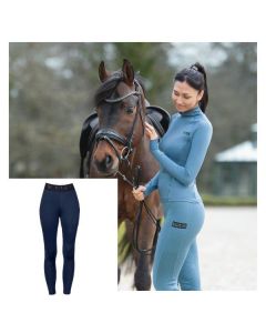 RIDE now Thermo-Reitleggings Grip-Halbbesatz