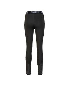 Grip-Kniebesatz Reitleggings BLACK, Gr. 42, RIDE Now