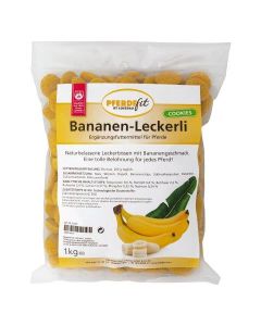 Bananen-Leckerlis Cookie, PFERDEfit by Loesdau