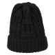black forest Strickmütze für Haarzopf                                                                                                                                                                                                                          