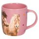 Porzellan-Tasse Pferdefreunde                                                                                                                                                                                                                                  