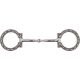 D-Snaffle-Bit Antique Edelstahl Offset                                                                                                                                                                                                                         